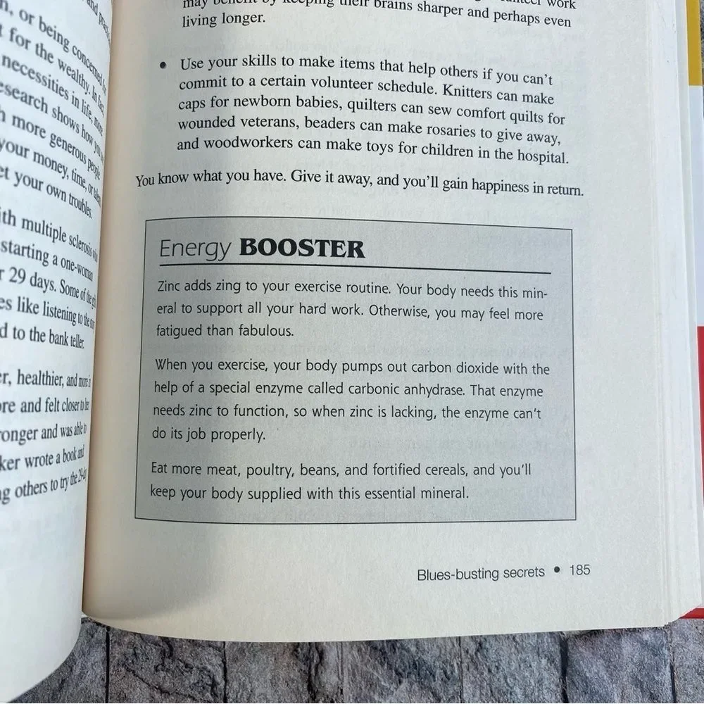 The Senior's Guide to Metabolism 1001 Easy Energy Boosting Secrets Hardback